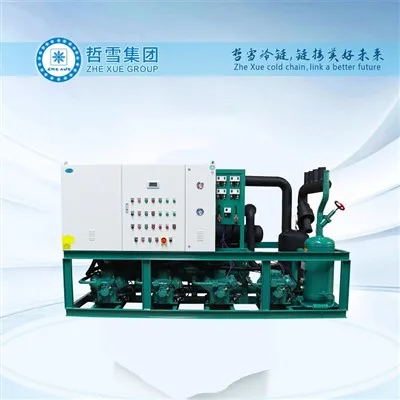 Water Cooled Air Cooler Compressor Racks R507A