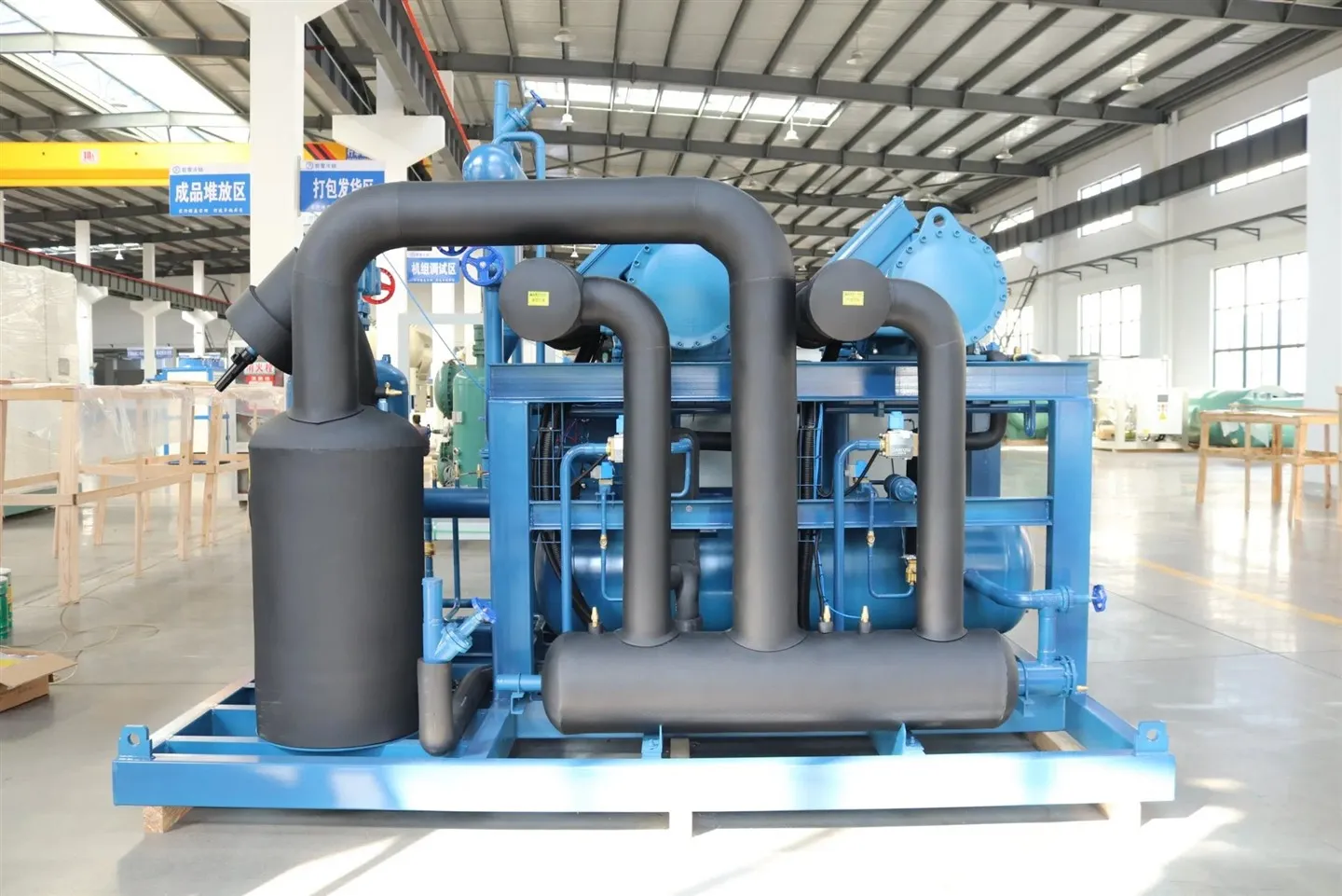 Refrigeration Unit With Frascold Screw Compressor