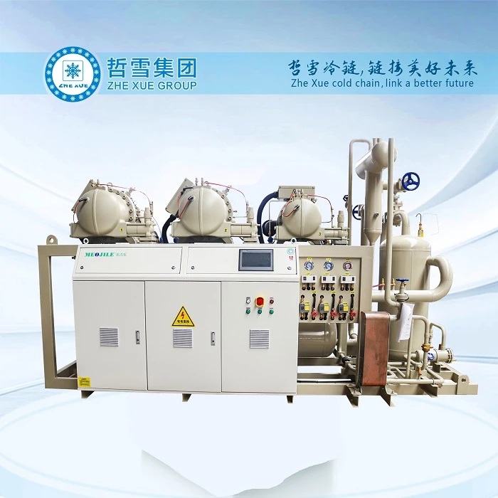 Water Cooled Condensing Unit For Meat Cold Storage
